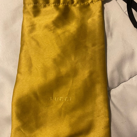 Gucci Gold Satin Dust Bag - Picture 1 of 3
